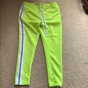 Lime Green Joggers